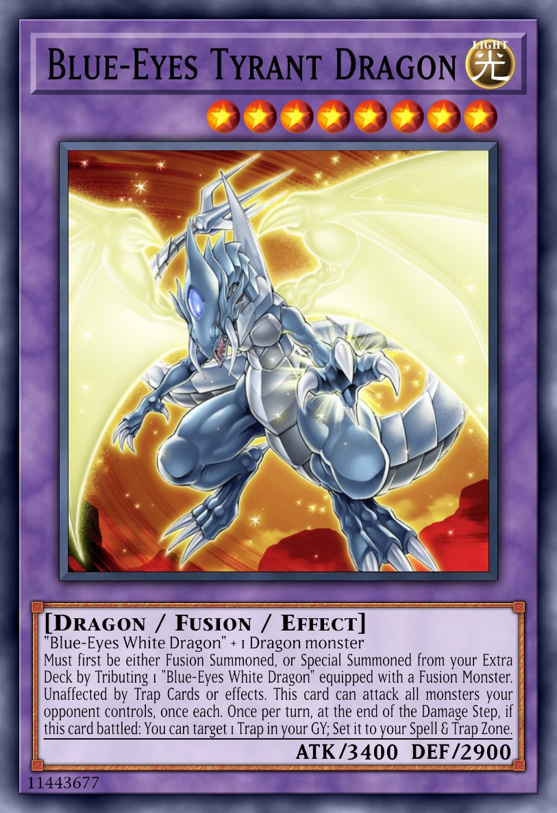 Blue-Eyes Tyrant Dragon