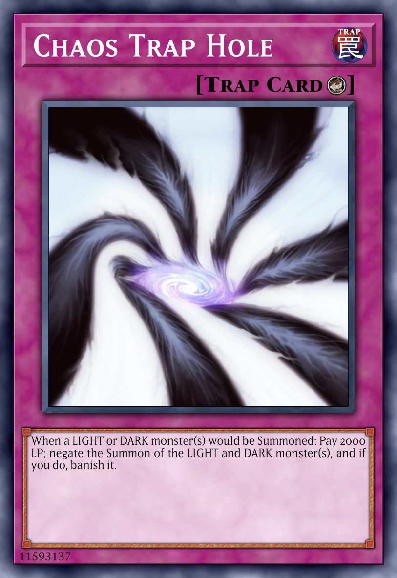Chaos Trap Hole