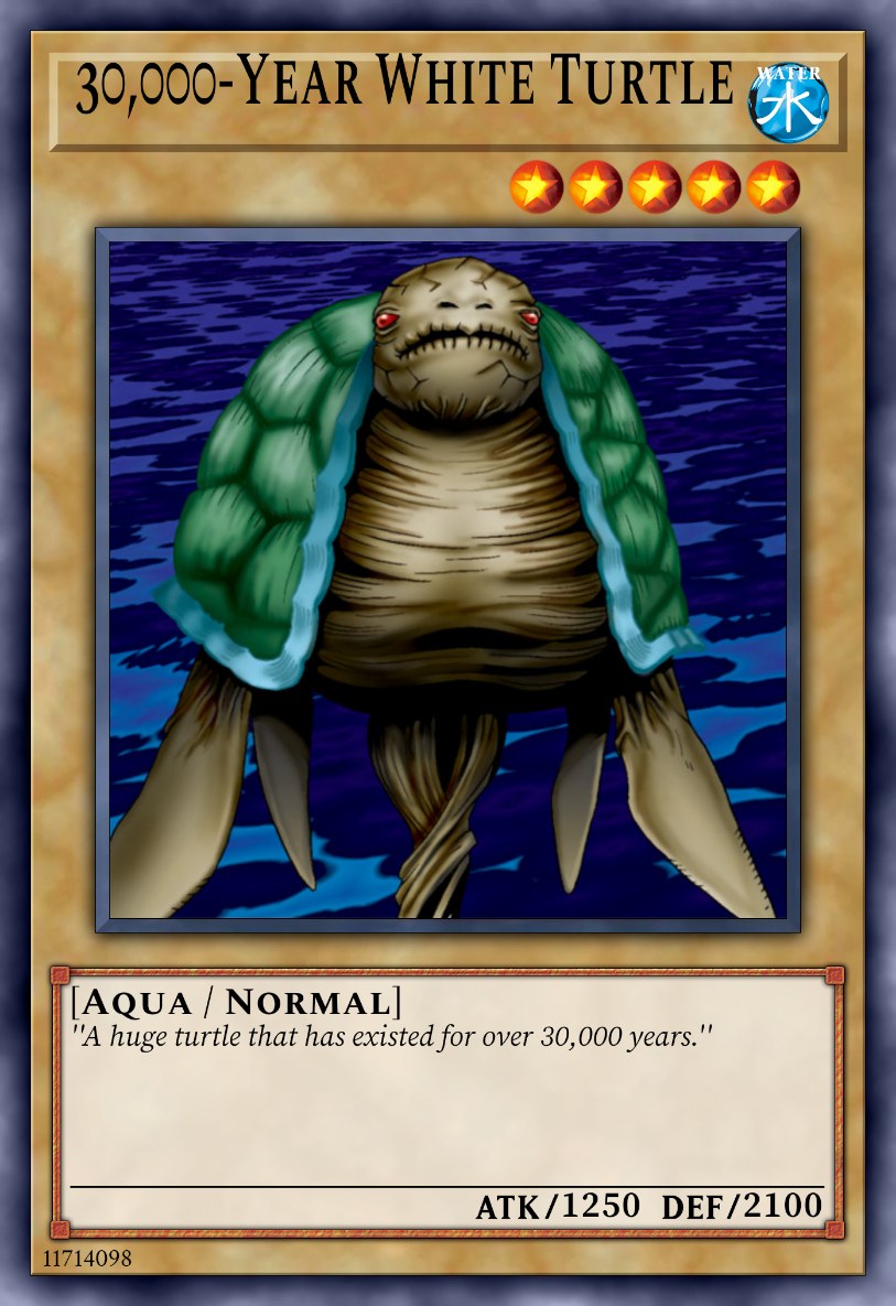 30,000-Year White Turtle