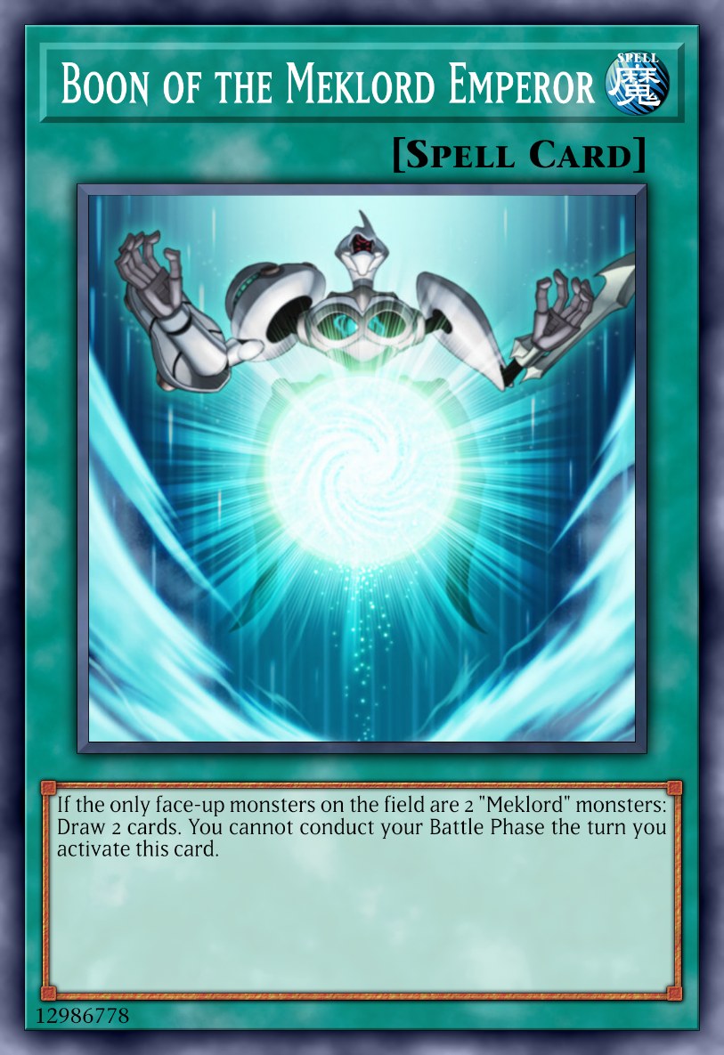 Boon of the Meklord Emperor