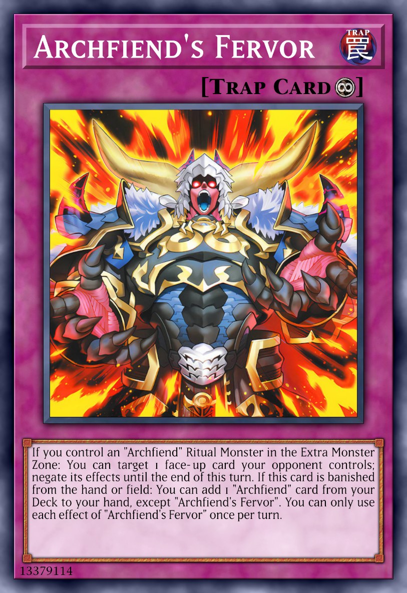 Archfiend's Fervor