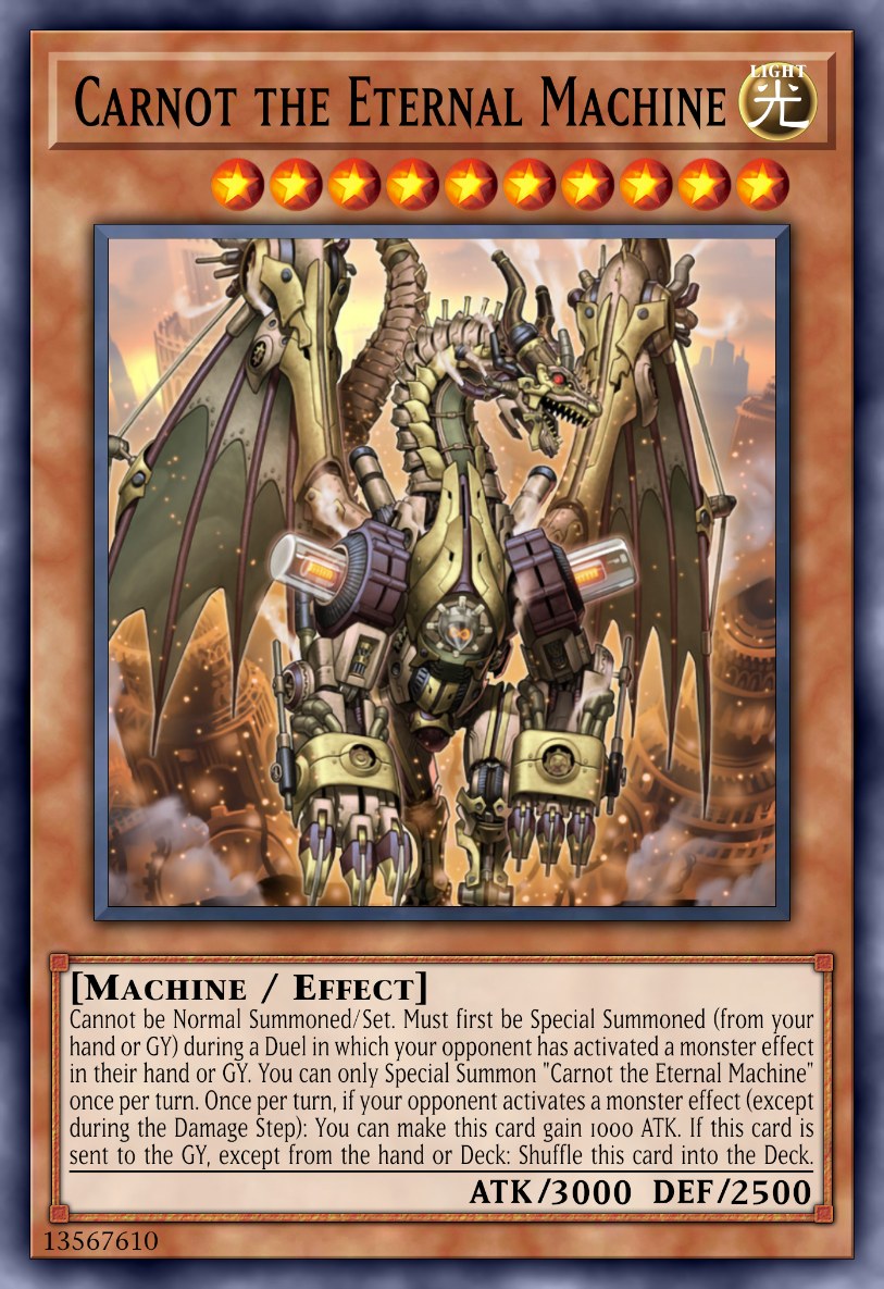 Carnot the Eternal Machine