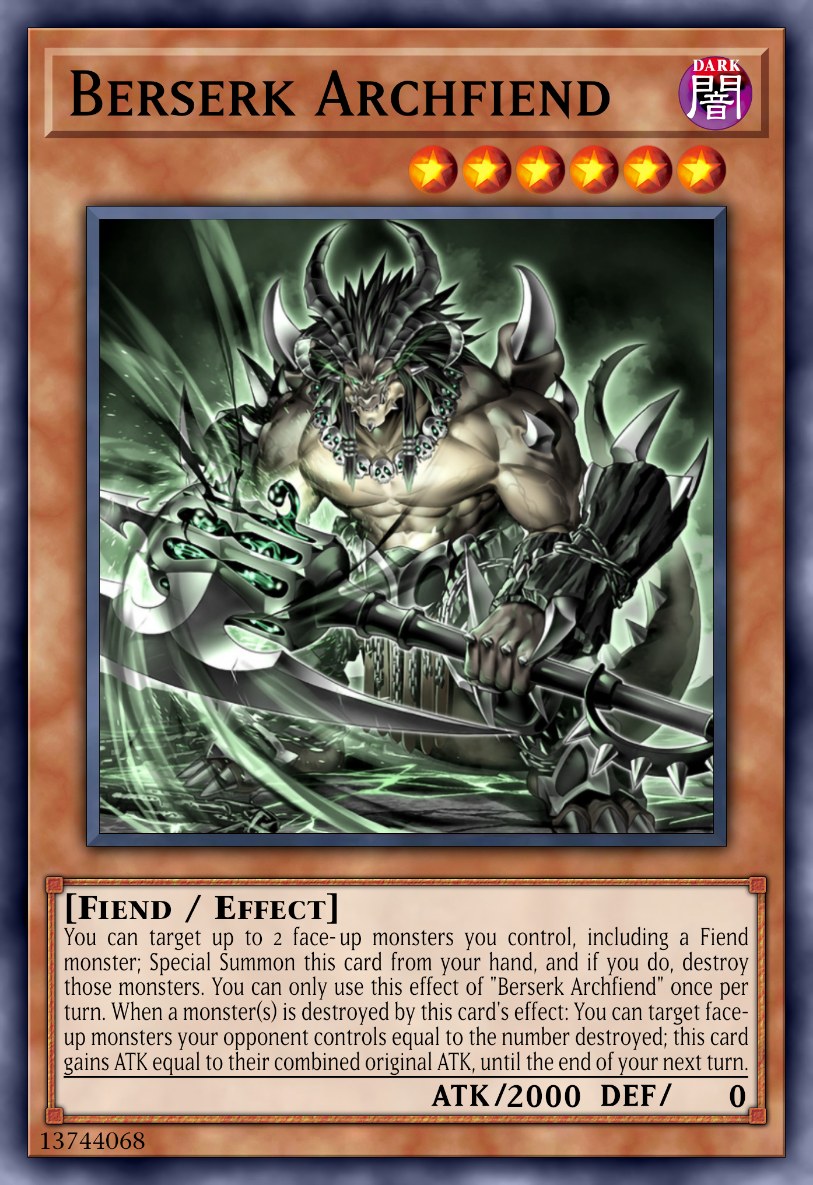 Berserk Archfiend