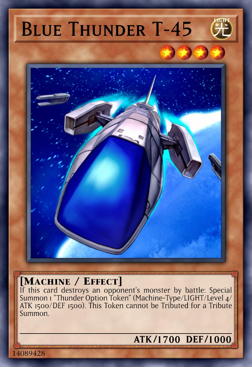 Blue Thunder T-45