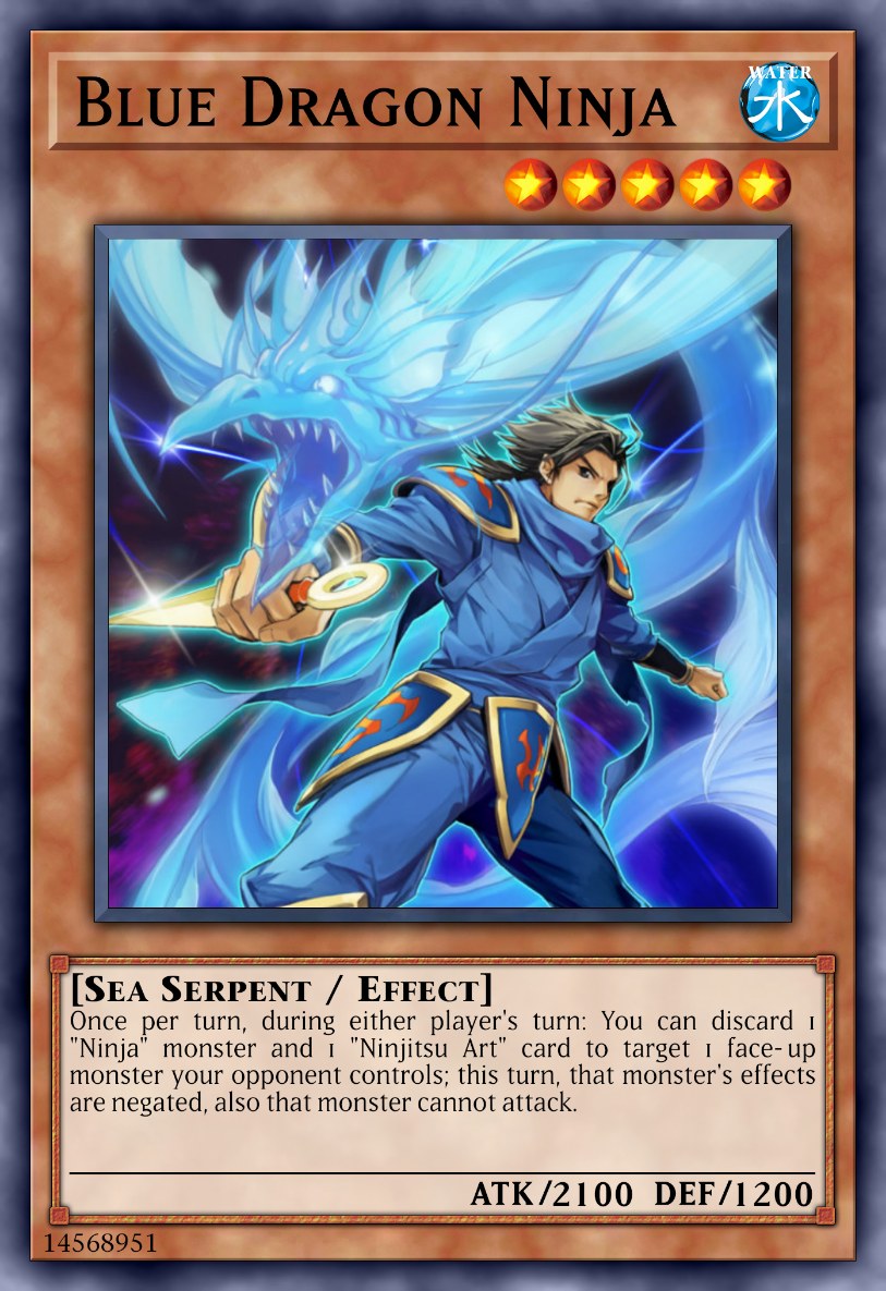 Blue Dragon Ninja