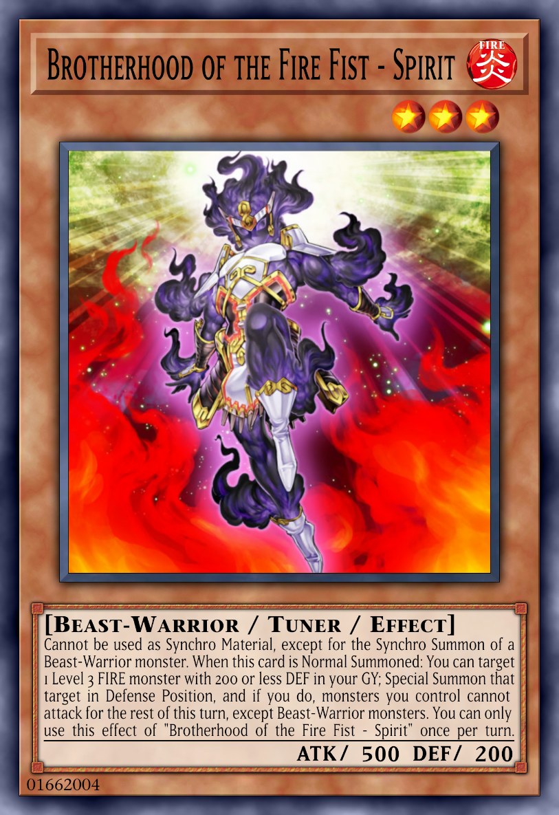 Brotherhood of the Fire Fist - Spirit
