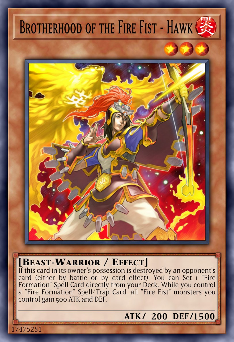 Brotherhood of the Fire Fist - Hawk