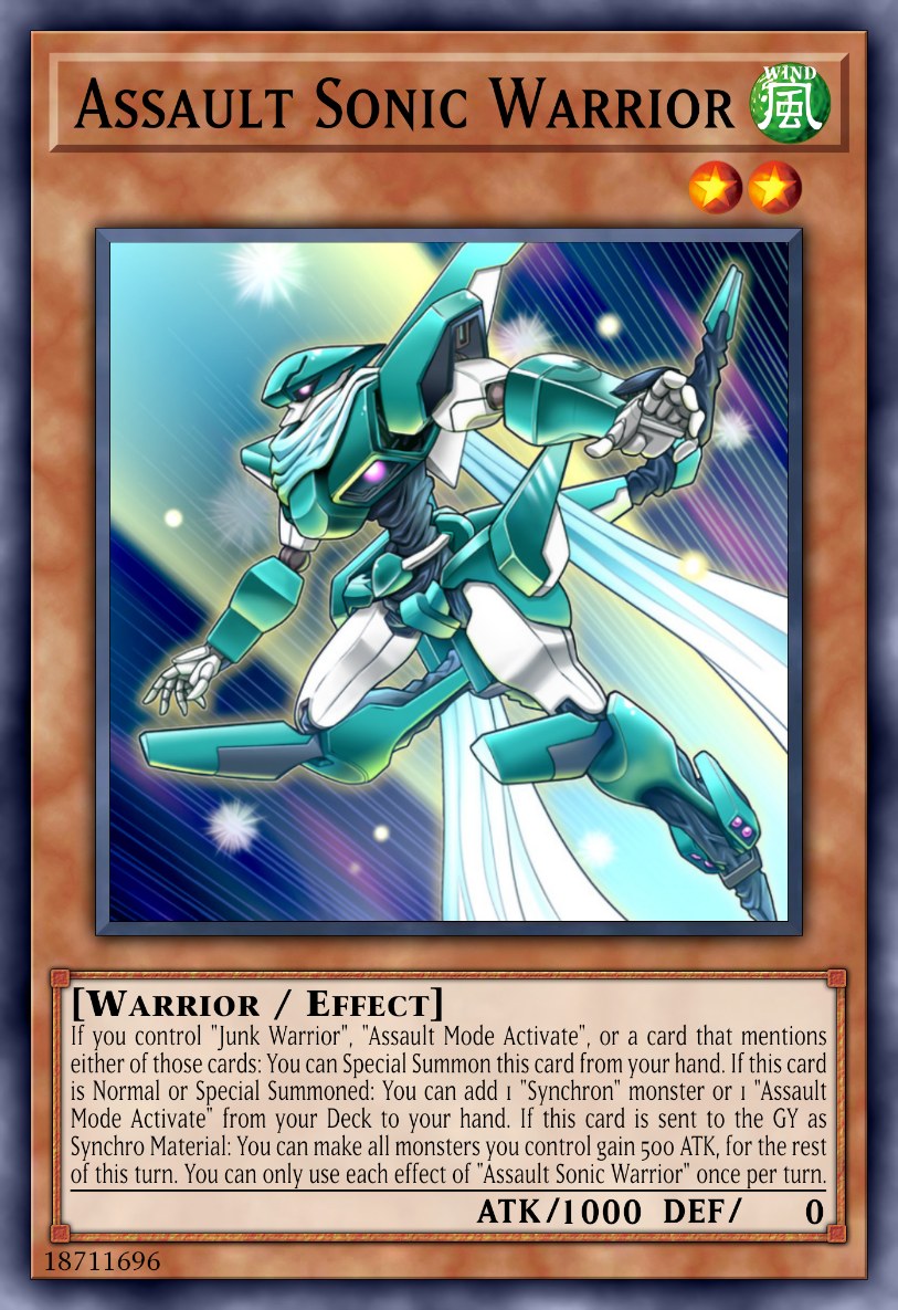Assault Sonic Warrior