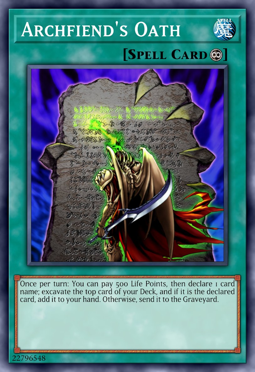 Archfiend's Oath