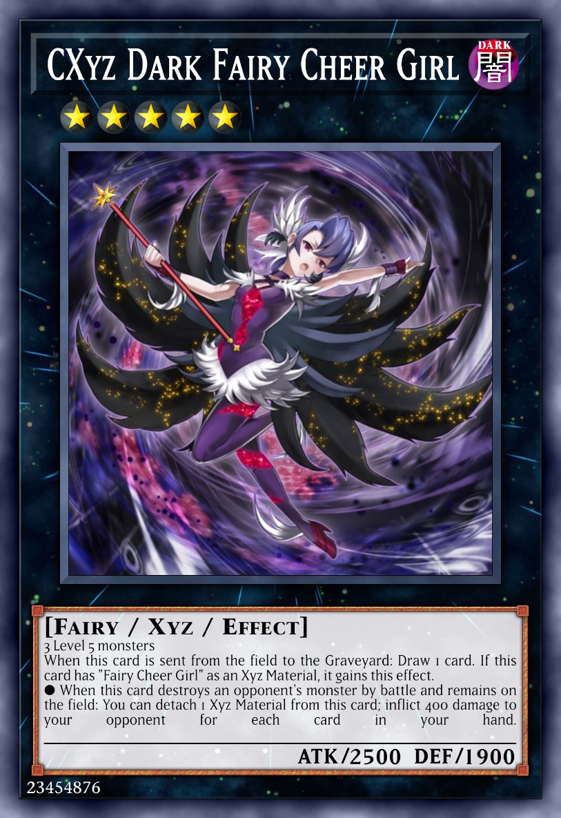CXyz Dark Fairy Cheer Girl