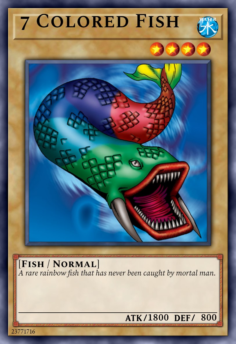 7 Colored Fish