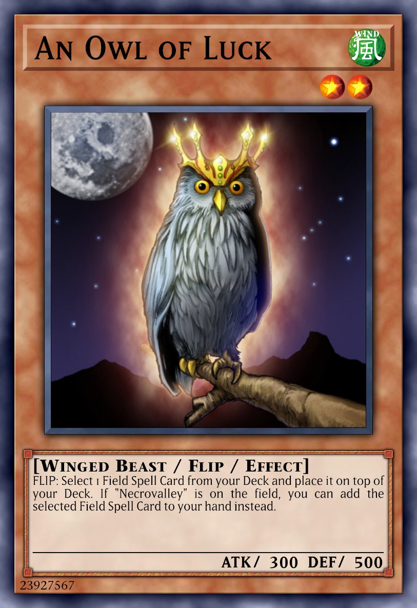 An Owl of Luck