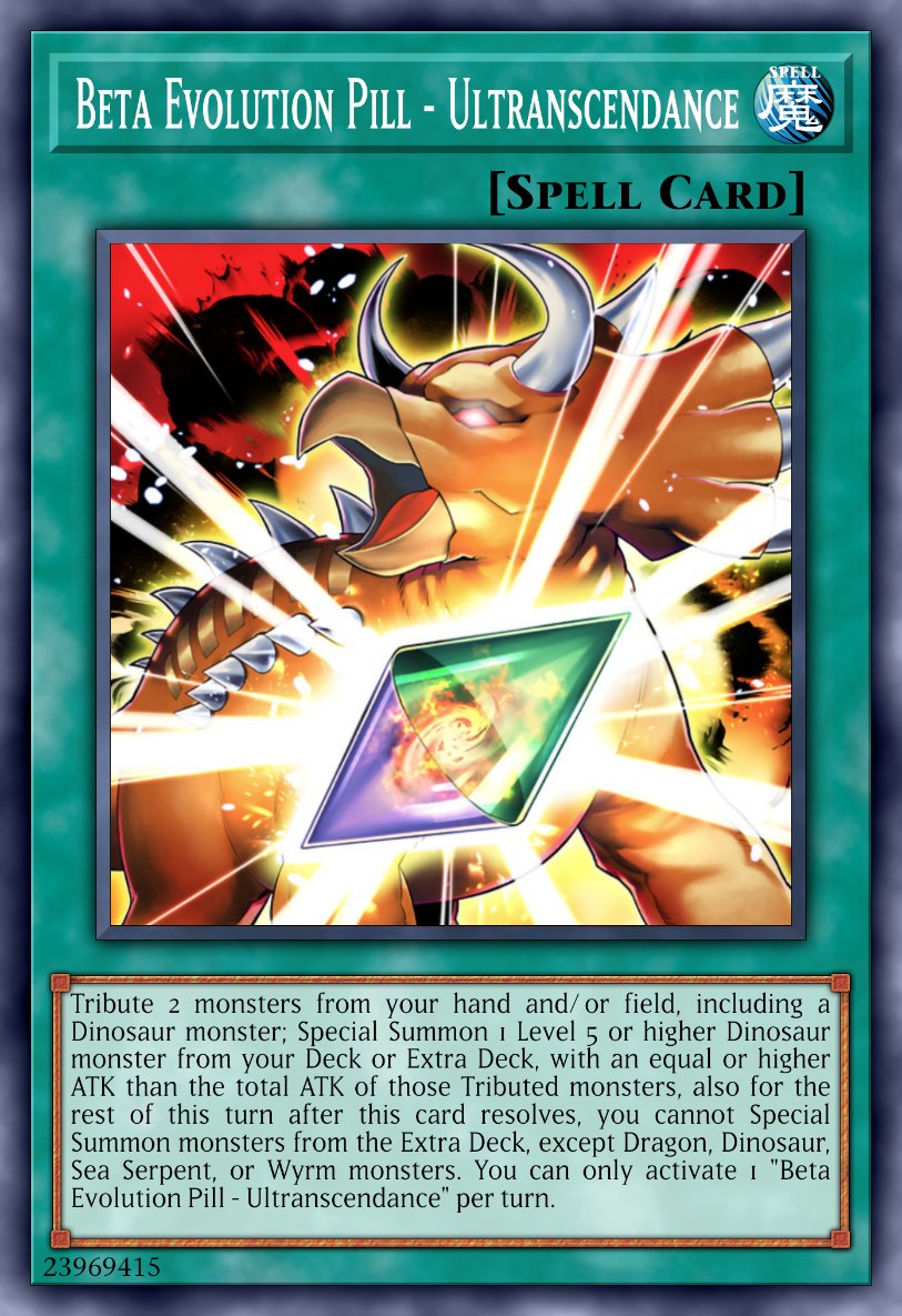 Beta Evolution Pill - Ultranscendance