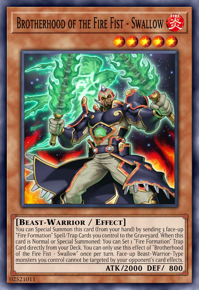 Brotherhood of the Fire Fist - Swallow