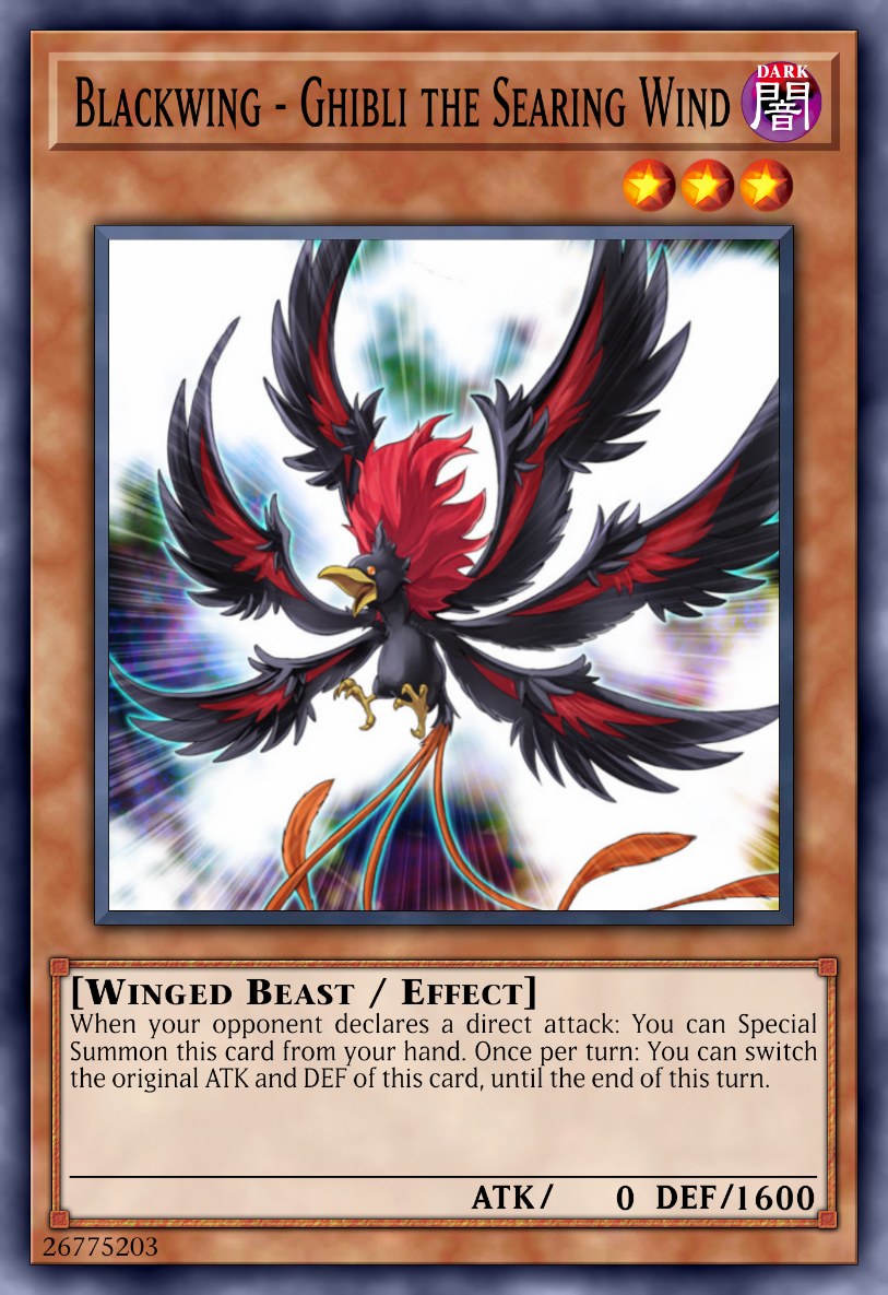 Blackwing - Ghibli the Searing Wind
