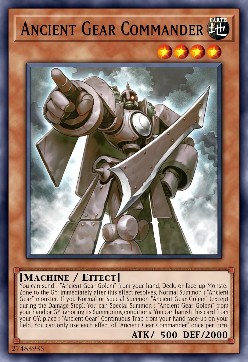 Ancient Gear Commander