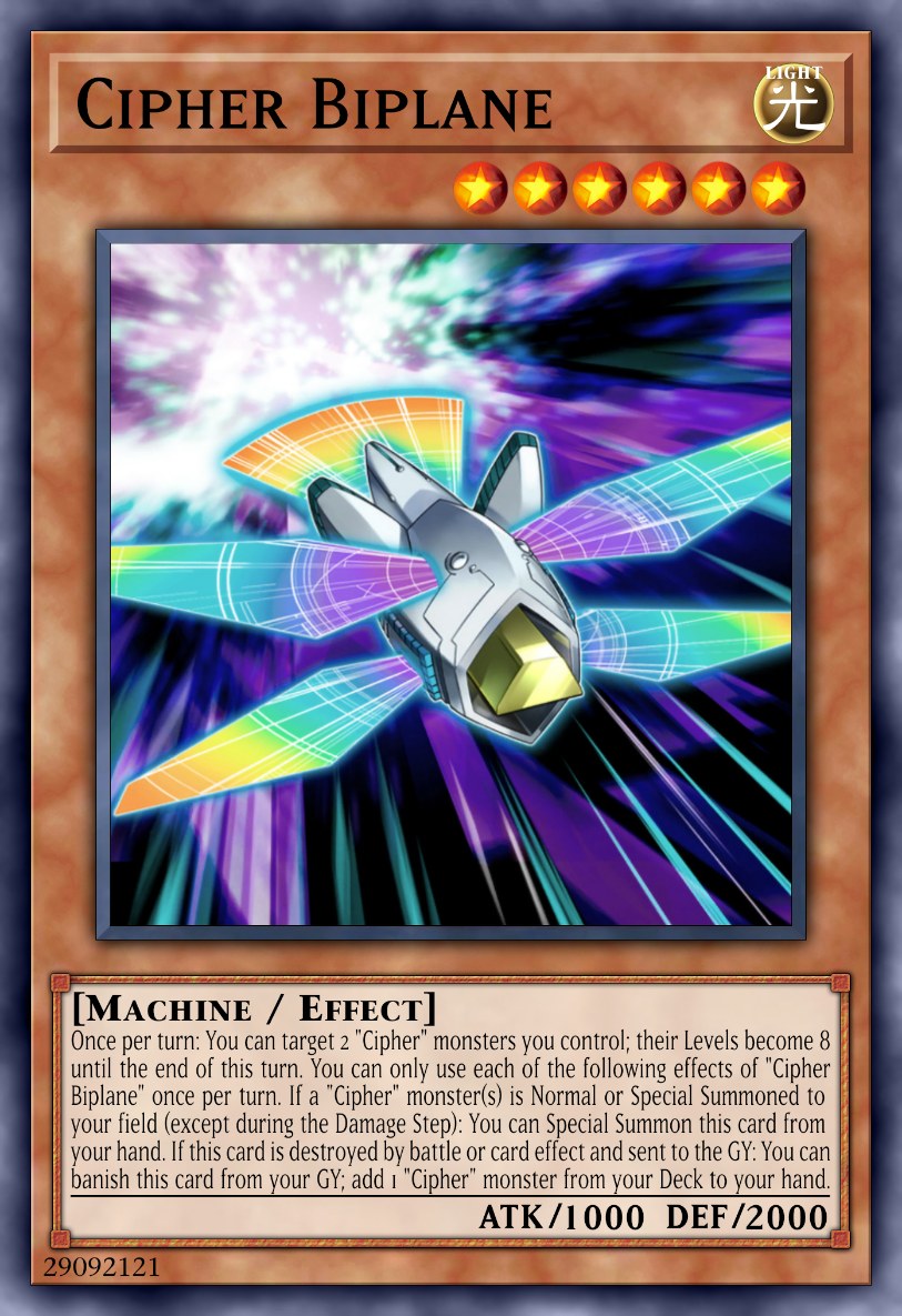 Cipher Biplane