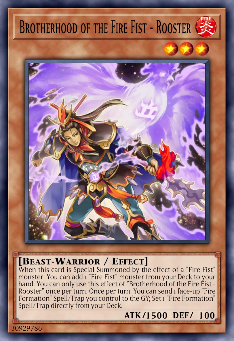 Brotherhood of the Fire Fist - Rooster