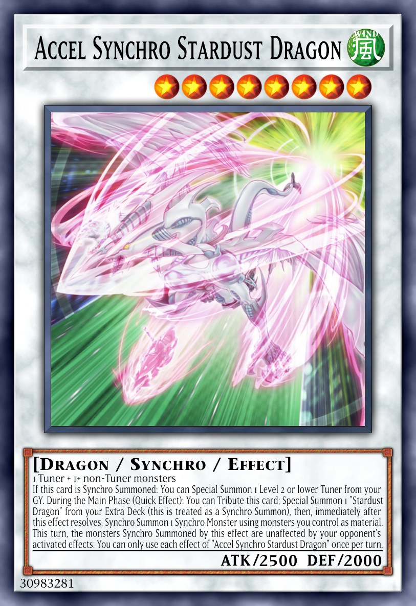 Accel Synchro Stardust Dragon