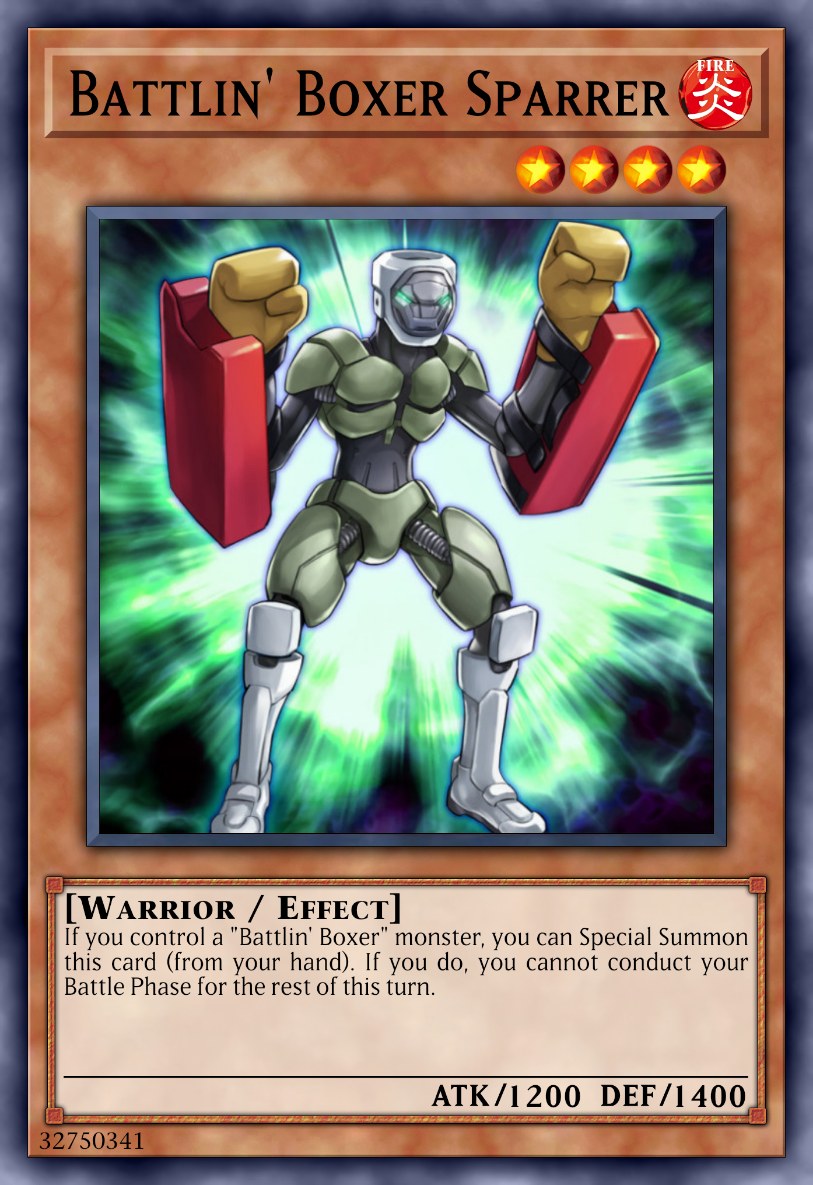 Battlin' Boxer Sparrer