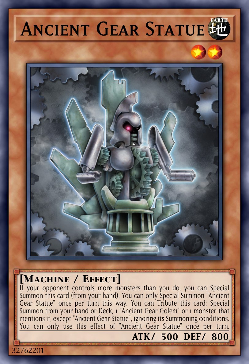 Ancient Gear Statue
