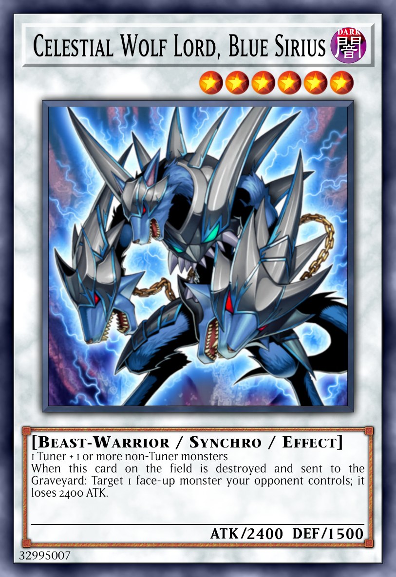 Celestial Wolf Lord, Blue Sirius