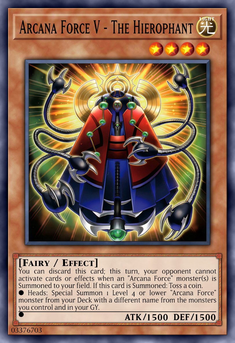 Arcana Force V - The Hierophant
