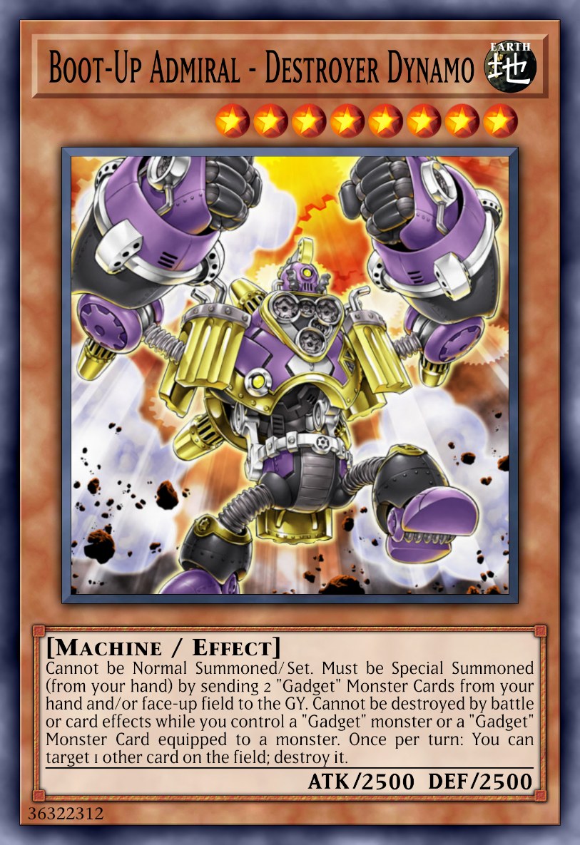 Boot-Up Admiral - Destroyer Dynamo