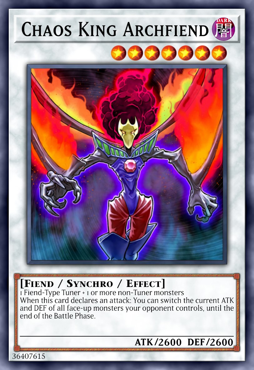 Chaos King Archfiend