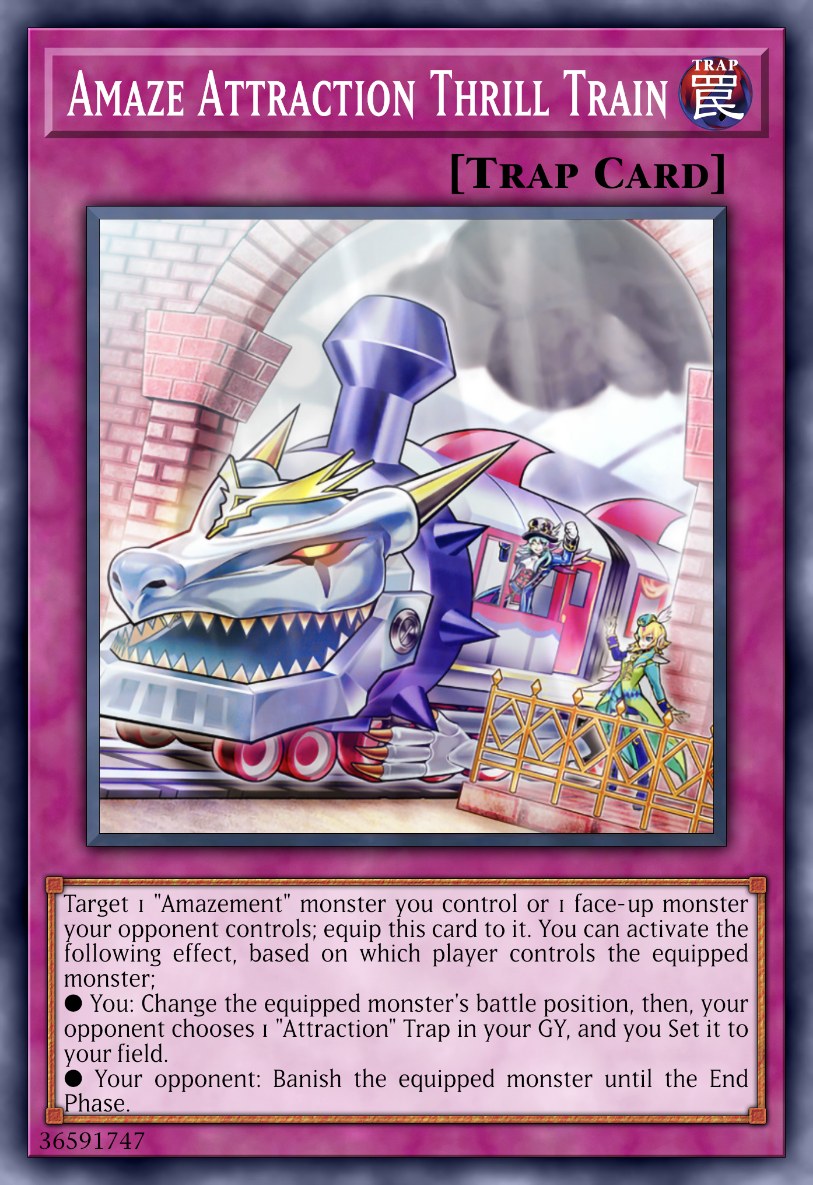 Amaze Attraction Thrill Train