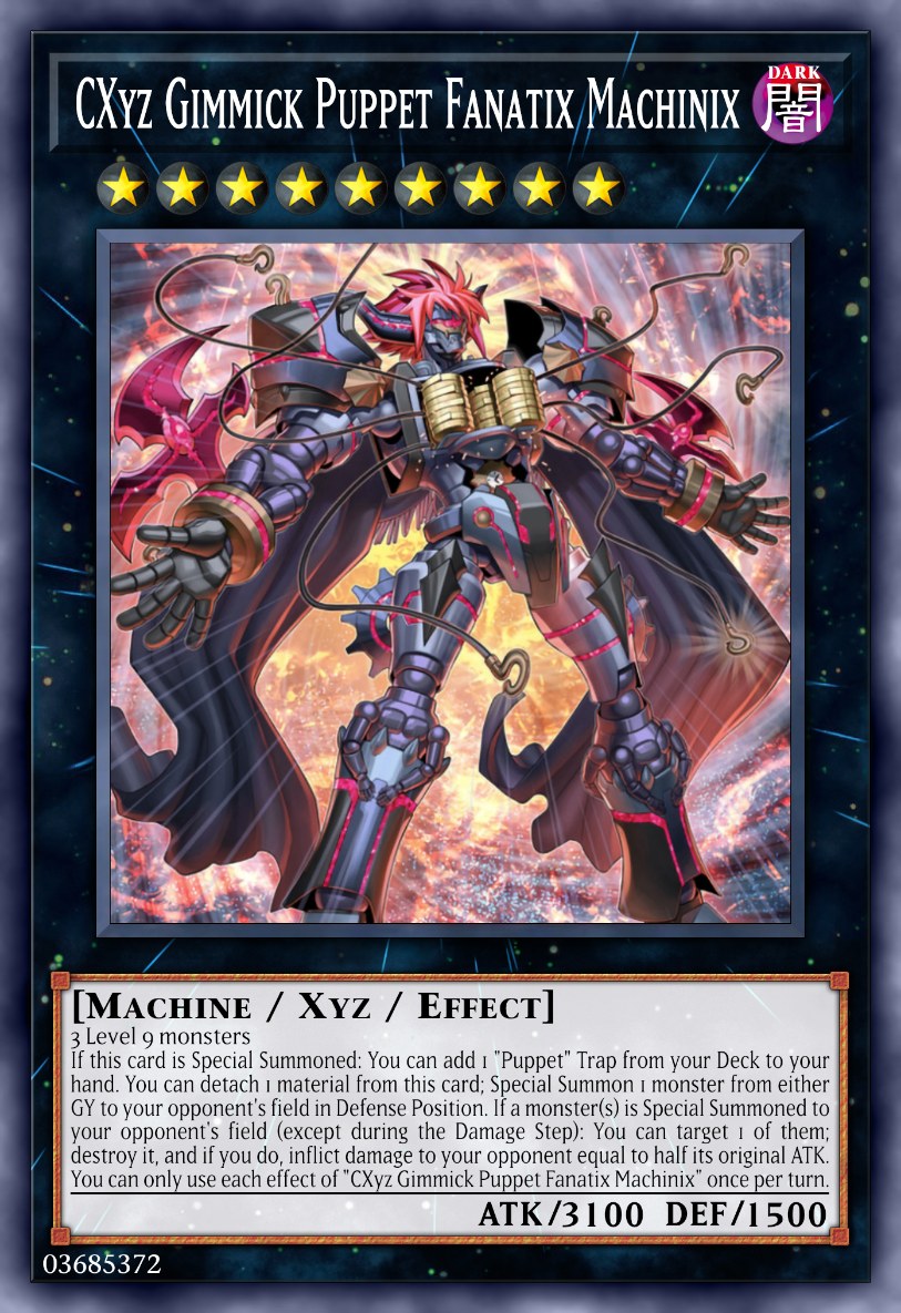 CXyz Gimmick Puppet Fanatix Machinix
