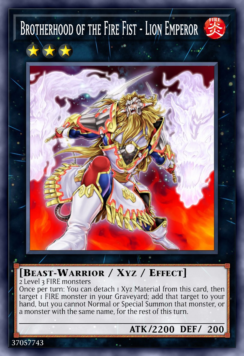 Brotherhood of the Fire Fist - Lion Emperor