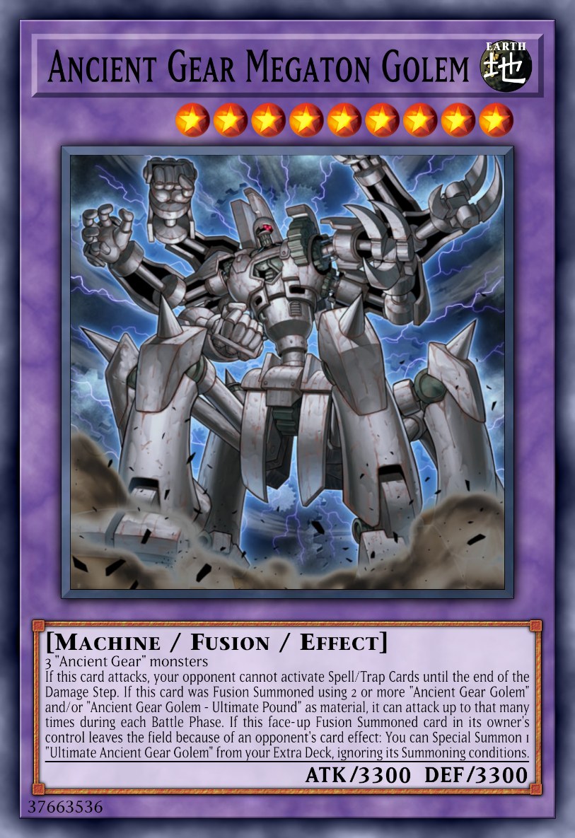 Ancient Gear Megaton Golem