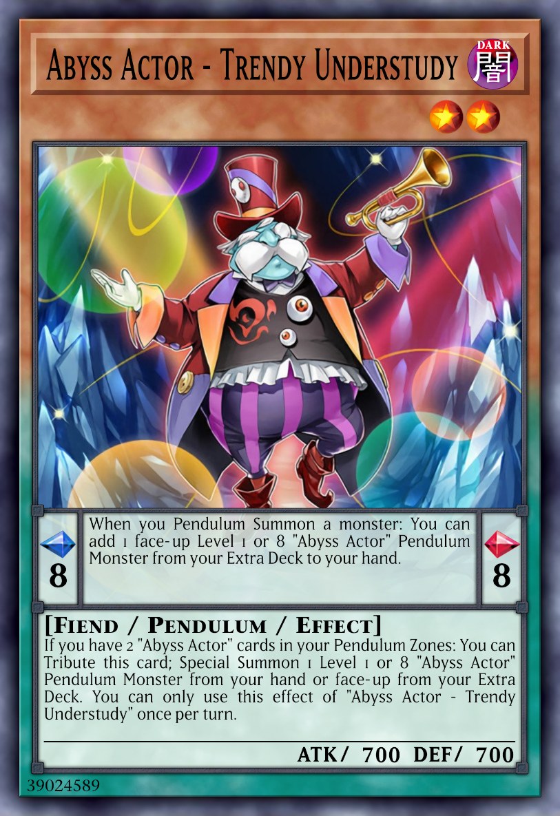 Abyss Actor - Trendy Understudy