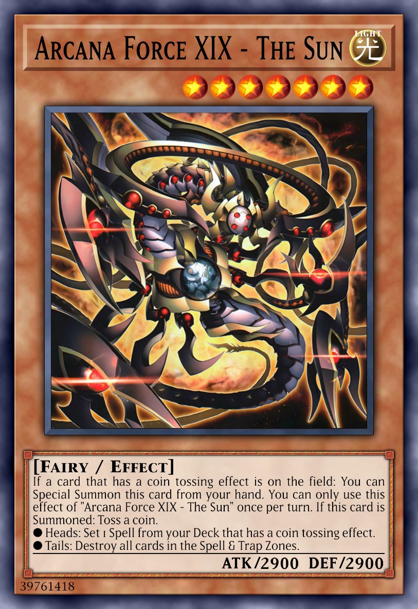 Arcana Force XIX - The Sun