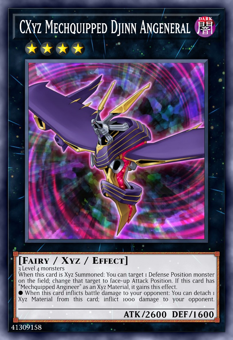 CXyz Mechquipped Djinn Angeneral