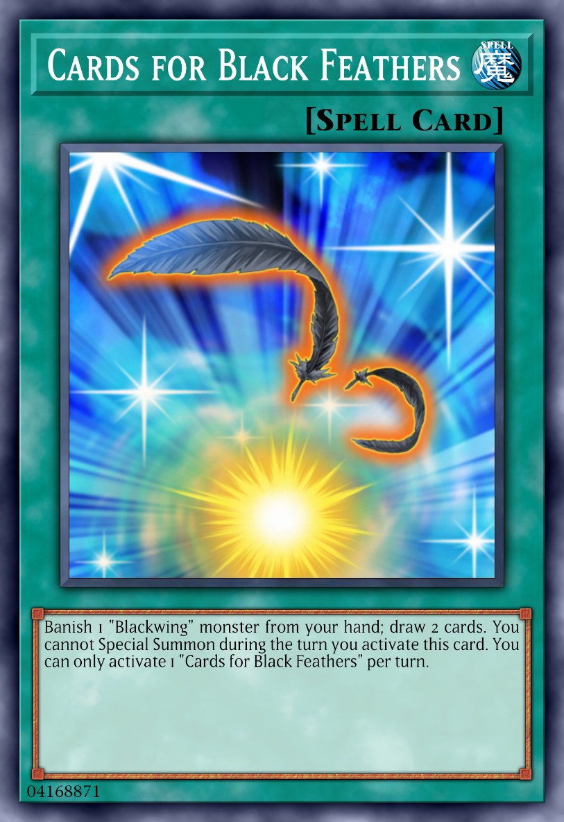 Cards for Black Feathers