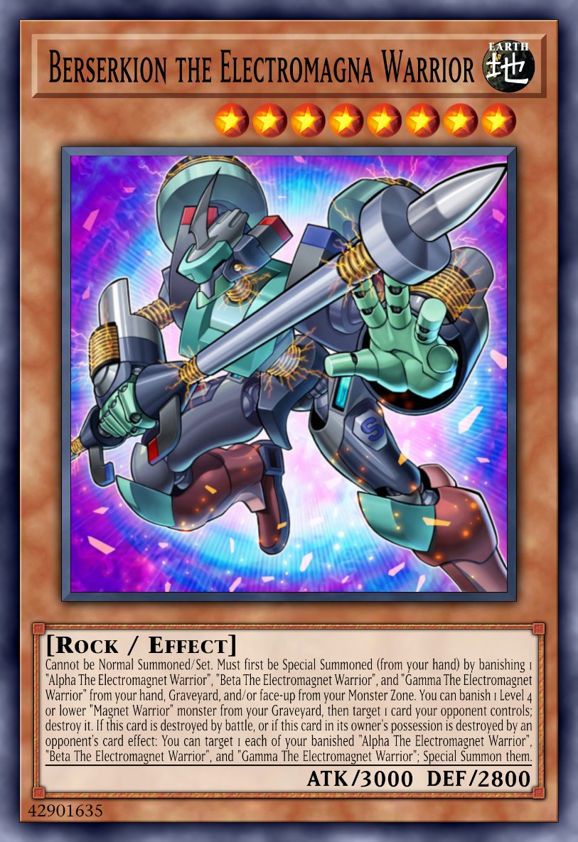 Berserkion the Electromagna Warrior