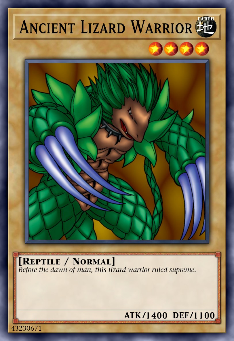 Ancient Lizard Warrior
