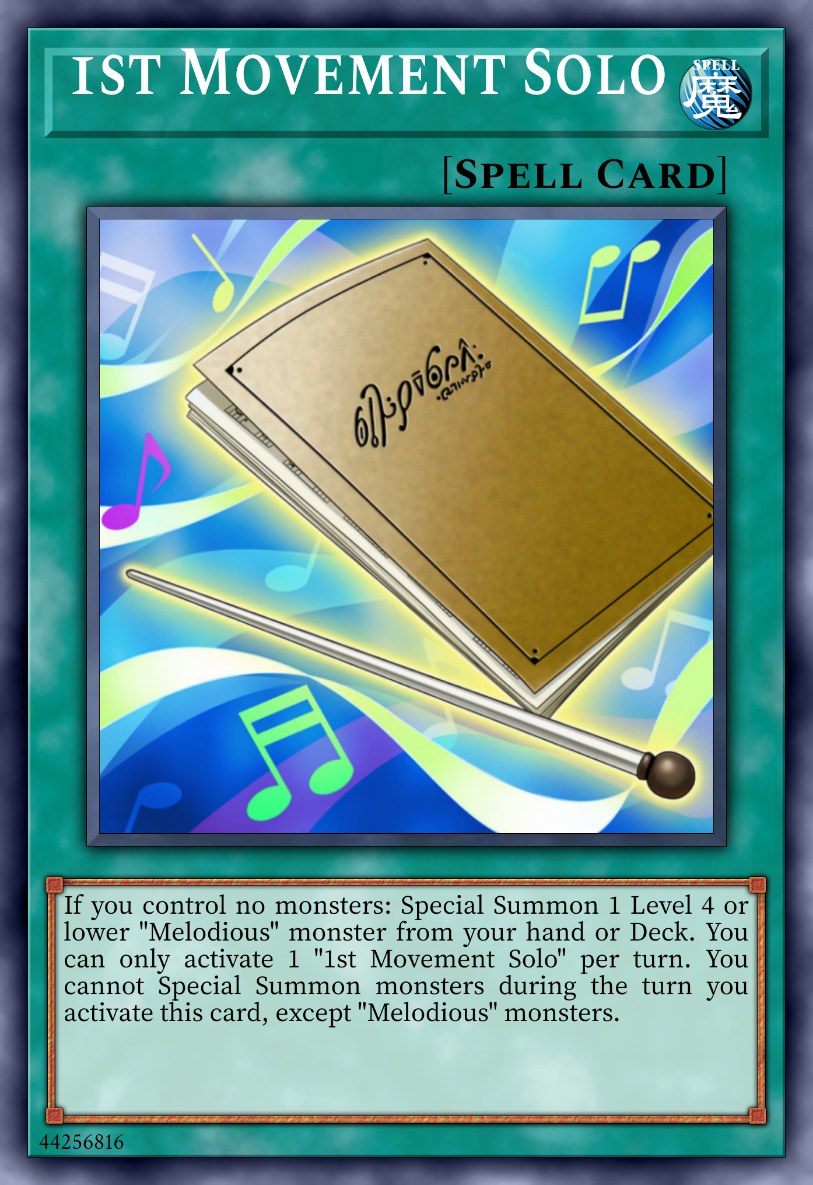 1st Movement Solo