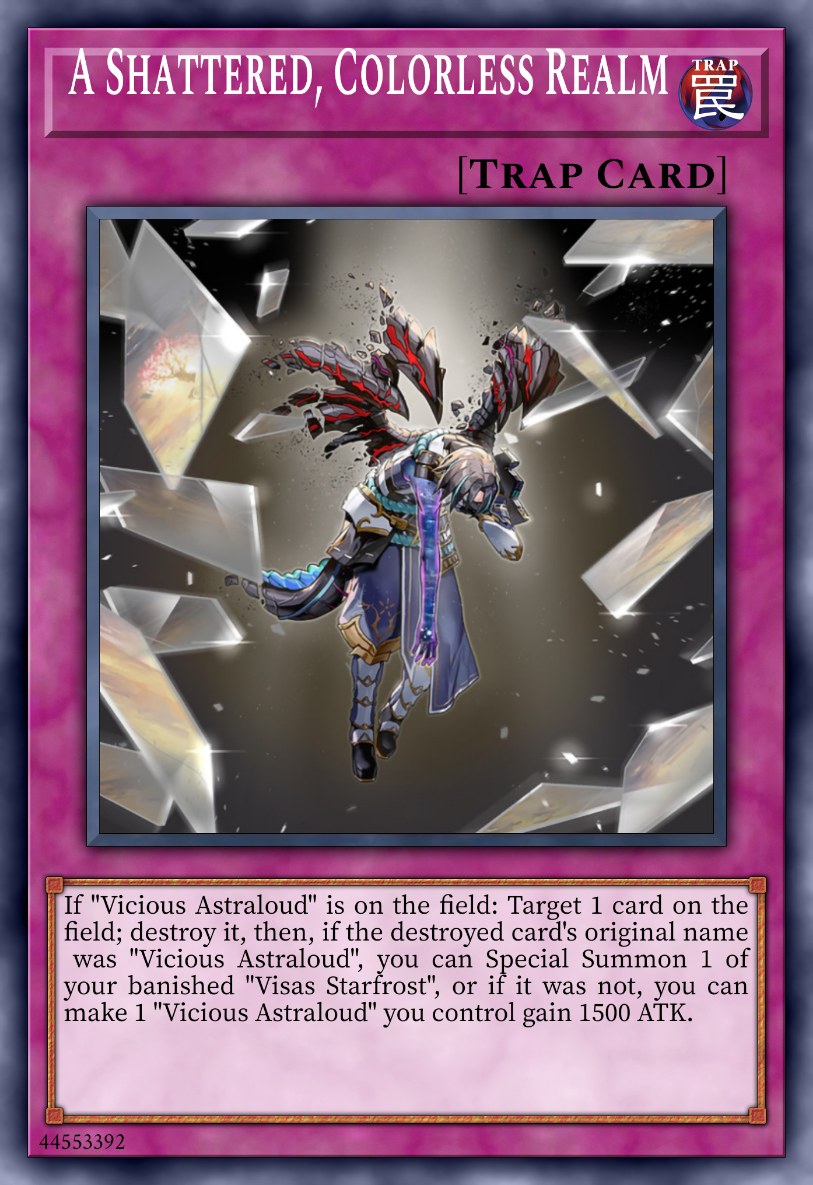 A Shattered, Colorless Realm