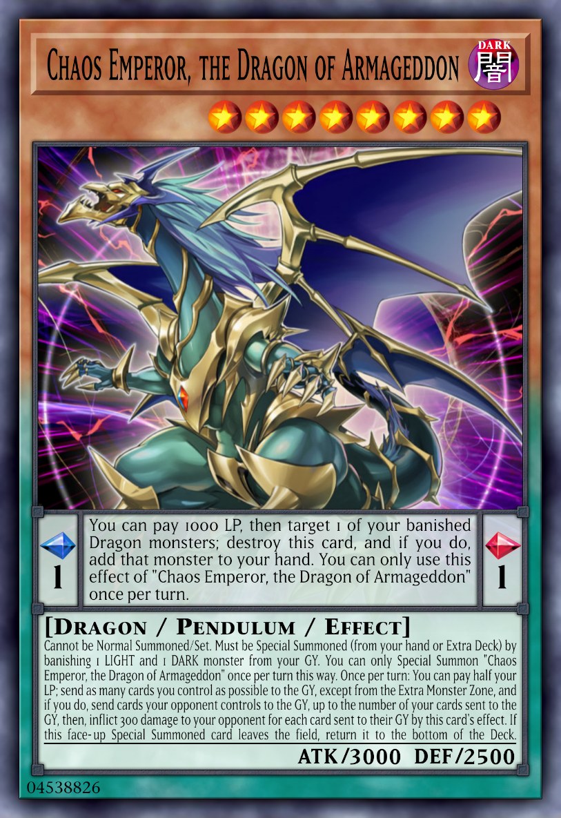 Chaos Emperor, the Dragon of Armageddon