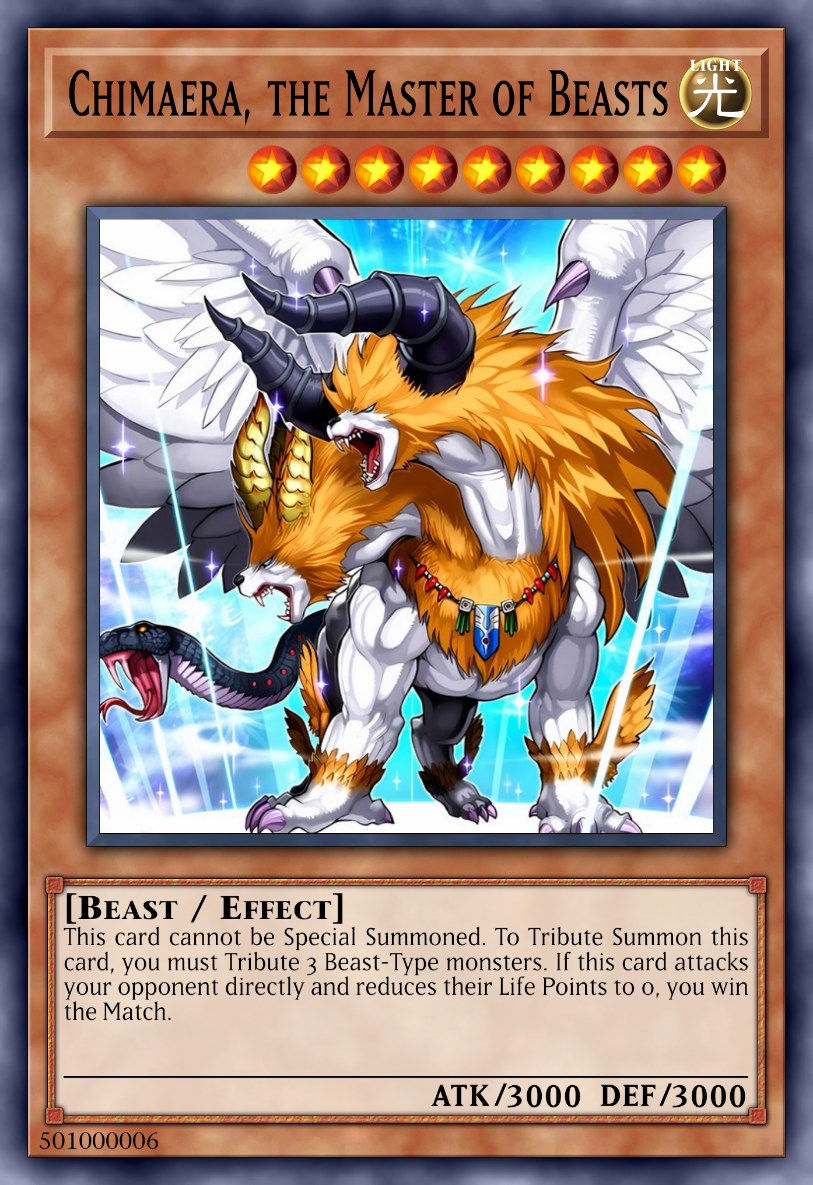 Chimaera, the Master of Beasts