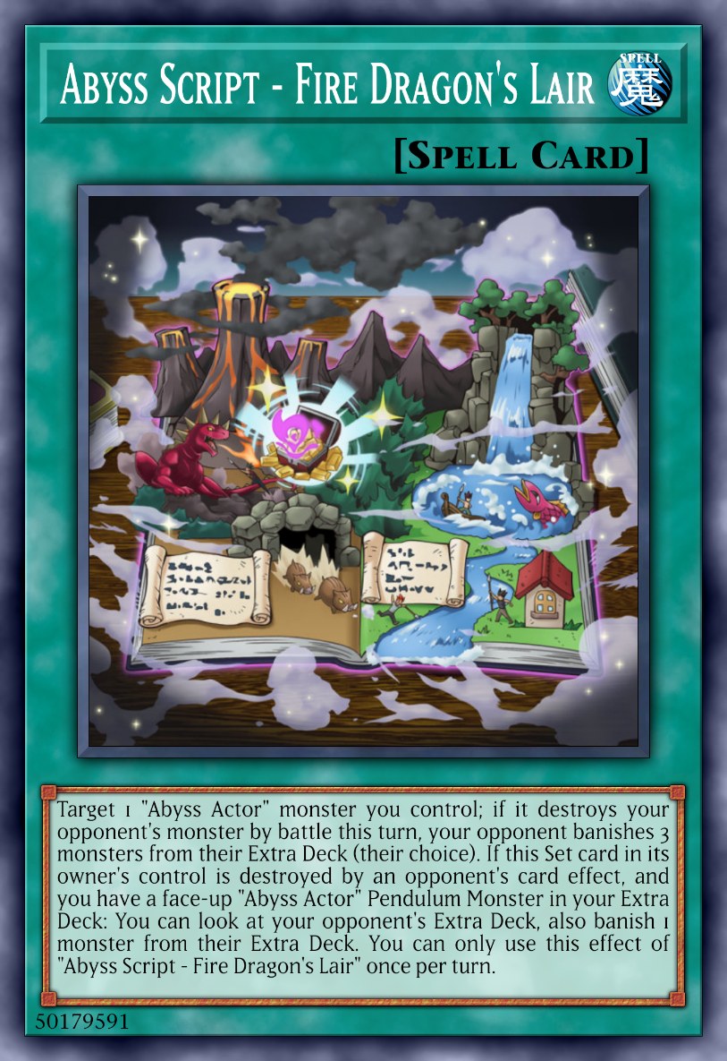 Abyss Script - Fire Dragon's Lair