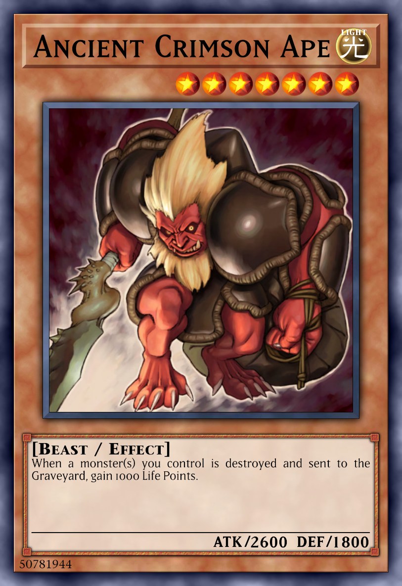 Ancient Crimson Ape