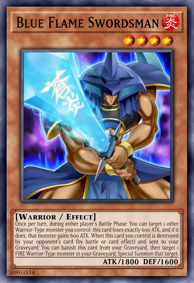 Blue Flame Swordsman