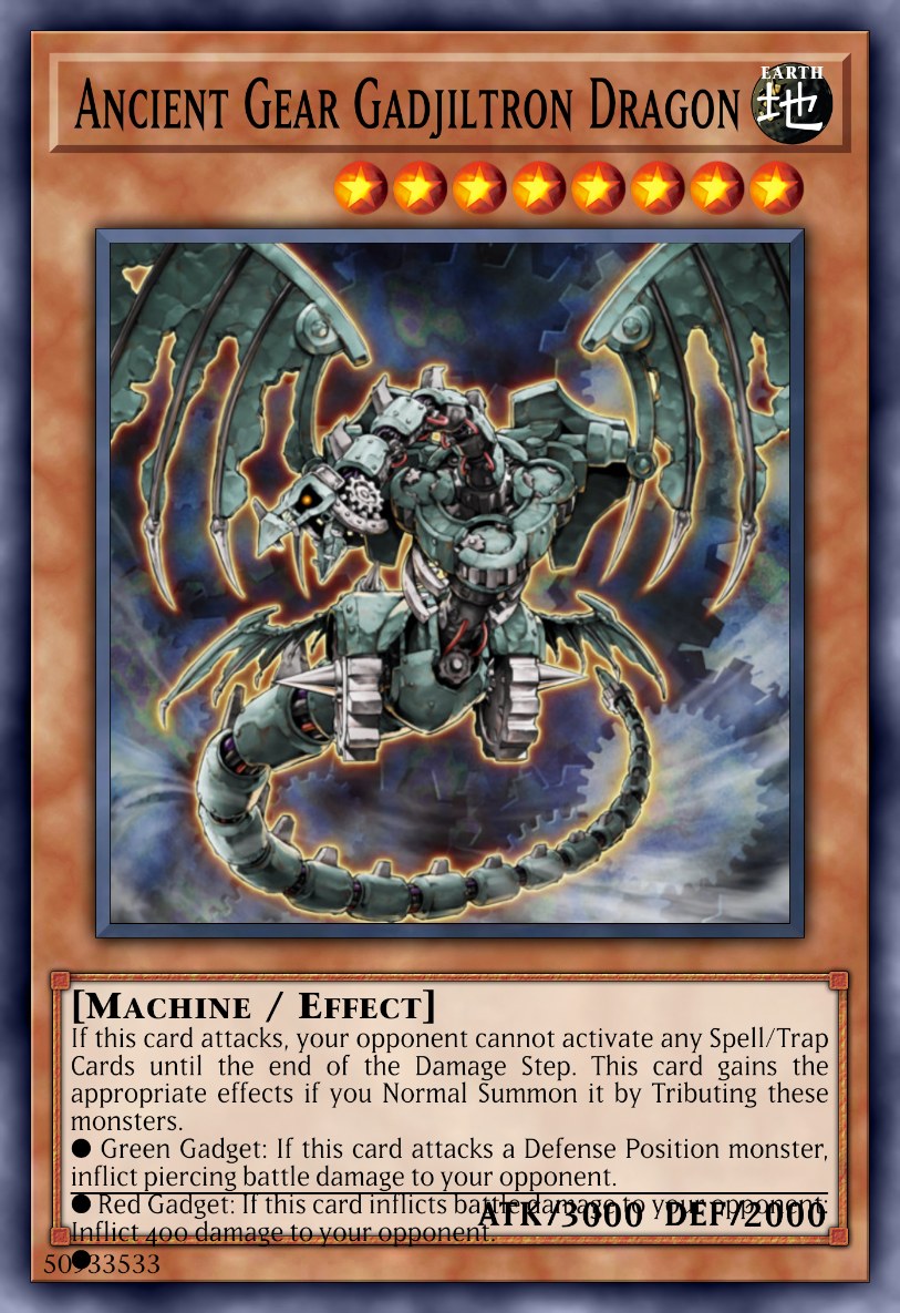Ancient Gear Gadjiltron Dragon