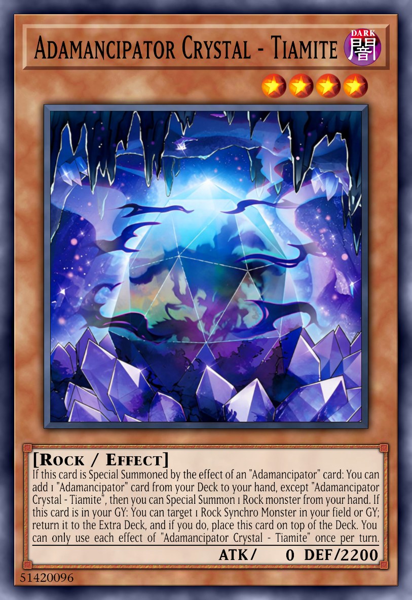 Adamancipator Crystal - Tiamite
