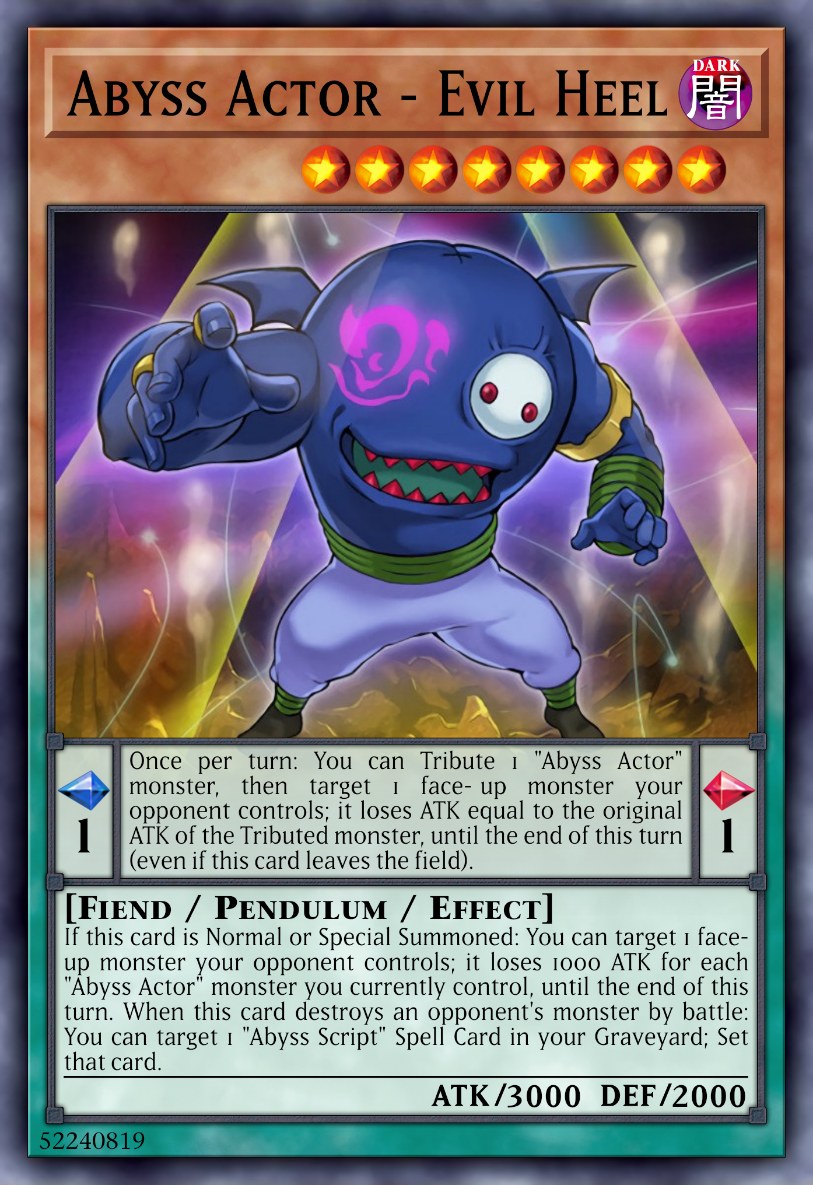 Abyss Actor - Evil Heel
