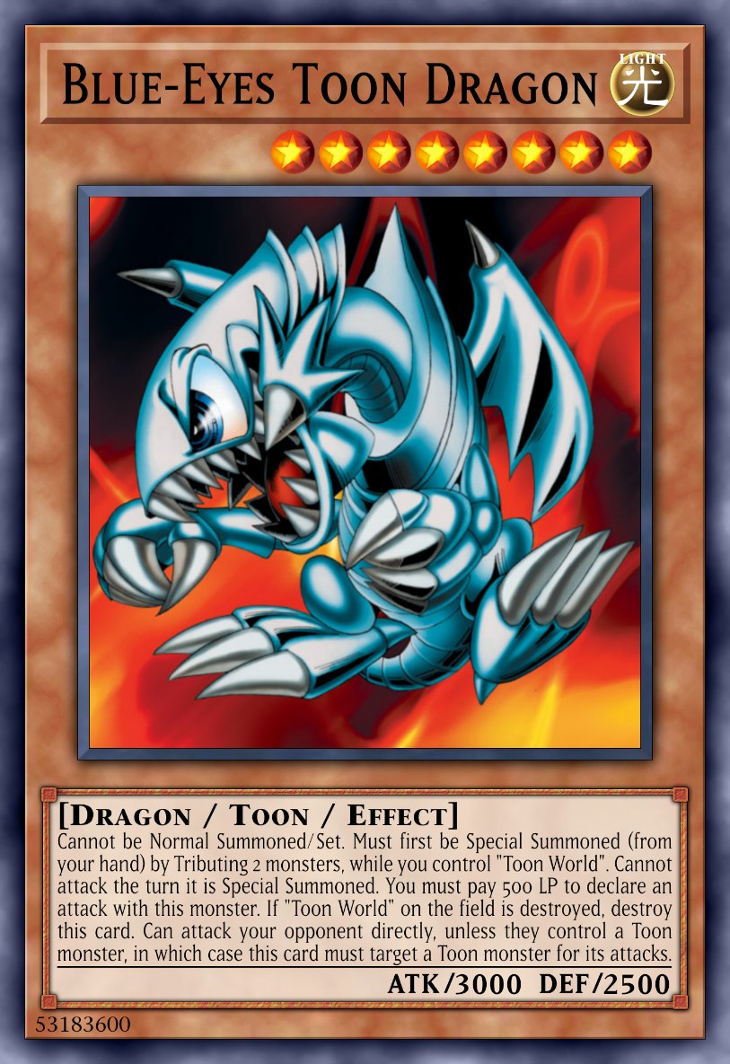 Blue-Eyes Toon Dragon